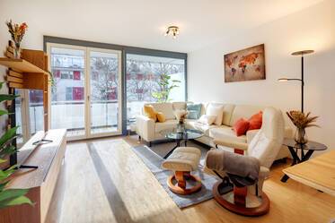 Zentrumsnahe, ruhige 2,5‑Zimmer Wohnung mit großem Balkon 