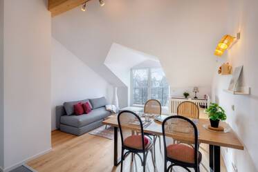 Modernes Wohnen im Dachgeschoss