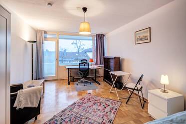 Möblierte 1‑Zimmer Wohnung mit Balkon