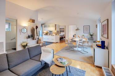 Urban & Chic – Wohnen mit zwei Dachterrassen in Toplage