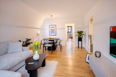 München-Isarvorstadt: Saniertes Dachgeschoss mit Stil