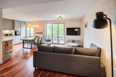 Wohnen am Kustermann Park: 3-Zimmer Wohnung Nähe Ostbahnhof