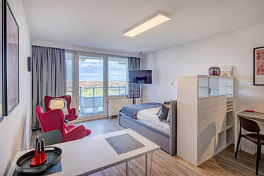Apartment  im 8. OG. mit herrlichem Weitblick über München