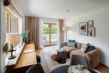 Erstbezug nach Neumöblierung: 2-Zimmer Wohnung mit Terrasse  