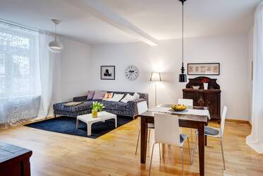 Möblierte Altbauwohnung zur Miete, Nähe Rotkreuzplatz 