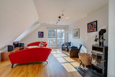 Obersendling, 3-Zimmer-Maisonettewohnung 