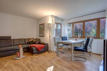 Möblierte Gartenwohnung mit großer Terrasse