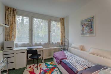 Möbliertes Apartment, ruhig zur Gartenseite