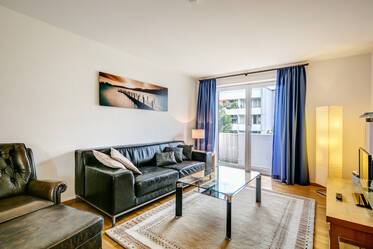 2-Zimmer Wohnung beim Westpark auf Zeit mieten