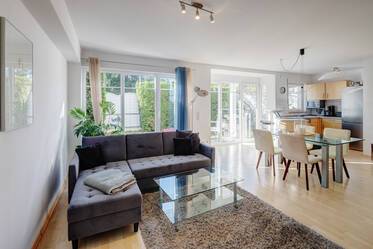 Sehr ruhig gelegene Gartenwohnung auf 2 Ebenen