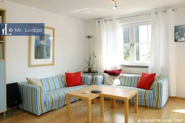 Möblierte 2-Zimmer-Wohnung, ca 6.km östlich von München, in guter Wohnlage