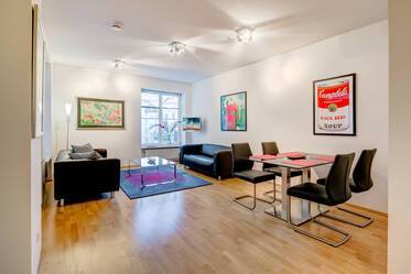 Im Herzen von München, top möblierte 3-Zimmer-Whg.