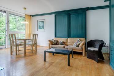 Obermenzing, gute Wohnlage: Möblierte 2-Zimmer Wohnung