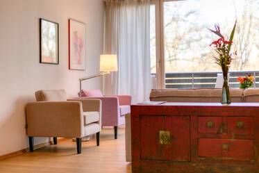 Herzogpark, Sehr schöne möblierte 3-Zi-Wohnung