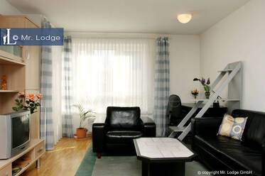 Komplett möblierte 2-Zimmer-Wohnung, incl Duplex-TG, nähe U2/U7 Silberhornstrasse in Obergiesing
