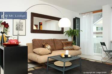 M-Neuhausen, in der Nähe vom Rotkreuzplatz: Sehr schönes Apartment mit Internet,Flatscreen,Kabel-TV