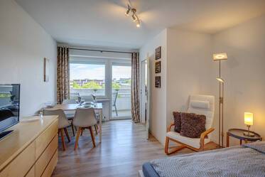 Komplett möbliertes Apartment in Nähe von BMW