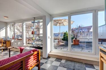 Helle 1-Zimmer-Wohnung in München Giesing mit Dachterrasse