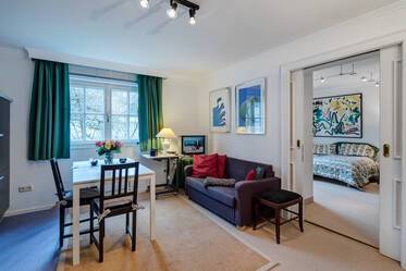 Grünwald: 1,5-Zimmer Wohnung am südlichen Stadtrand