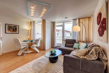 Möblierte 2-Zimmer Wohnung mit 2 Balkonen