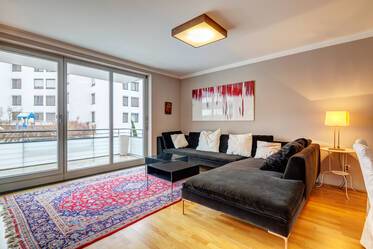 Ruhige Balkonwohnung mit Blick in den Innenhof