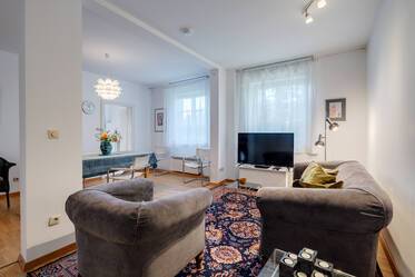 Komplett möblierte 2-Zimmer Erdgeschosswohnung