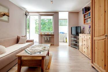 Gemütliche 1-Zimmer-Wohnung mit Balkon, neues Bad