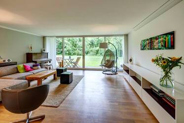 Designerhaus in M-Menterschwaige-Harlaching, Isarhochufer