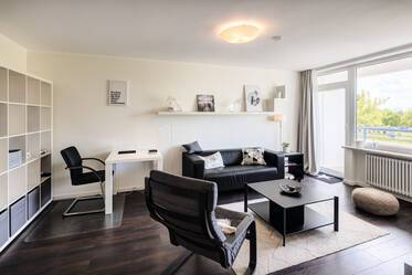 Moderne Balkonwohnung in Bogenhausen