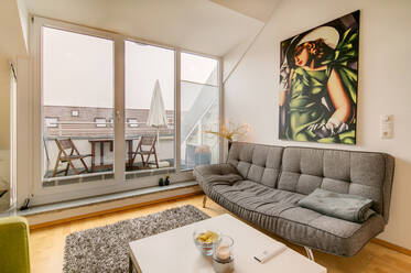 Sehr schöne möblierte Dachterrassenwohnung in Untermenzing