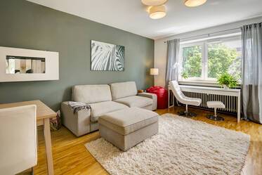 Schöne möblierte Wohnung in Fürstenried