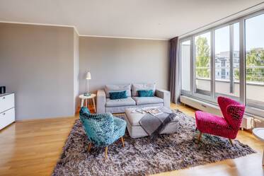 Zentral gelegene Wohnung mit Dachterrasse und Balkon 