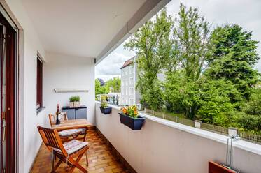 Vollständig möblierte Wohnung in Laim