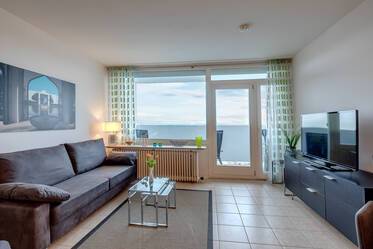 Modern möblierte Wohnung mit Blick über München  