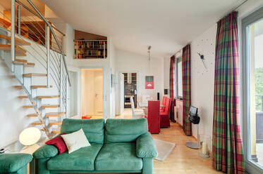 Individuelle Galeriewohnung mit Dachterrasse