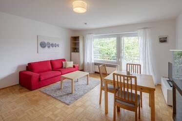 Möblierte 1,5-Zimmer Wohnung mit idealer Raumaufteilung
