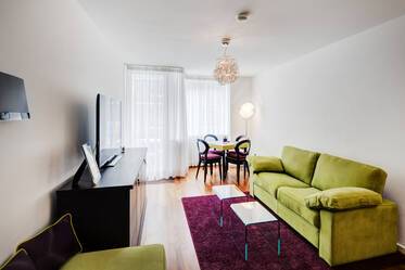Wohnung mit Balkon und neuem Bad in Toplage