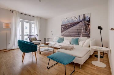 Elegante Wohnung mit Schlafzimmer und Gästezimmer 
