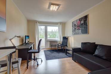 1-Zimmer Wohnung | möbliert | Parkettboden | München-Olympiadorf | 9781 1-Zimmer Wohnung | möbliert | Parkettboden | München-Olympiadorf | 9781