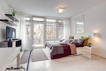 Mitten in Schwabing, schönes möbliertes Apartment 