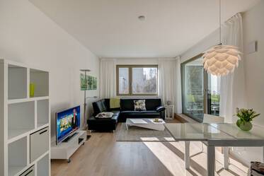 Wohnen auf Zeit: Moderne Wohnung mit Balkon 