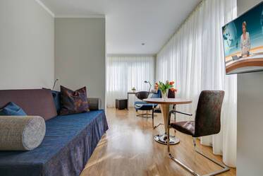  Komplett ausgestattete, großzügige 1-Zimmer Wohnung