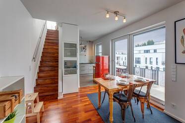 Moderne, helle Maisonettewohnung auf Zeit mieten