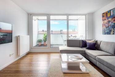 Top möblierte Dachgeschosswohnung