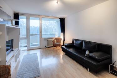 Möbliertes Apartment mit Blick ins Grüne