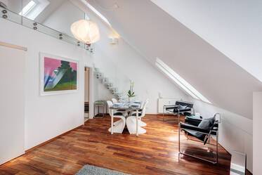 Helle Maisonettewohnung mit Südwestbalkon