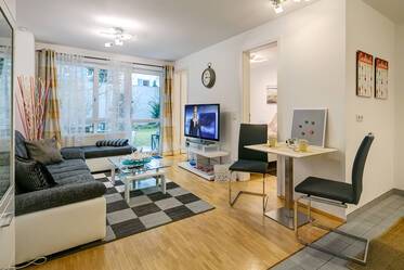 Helle 1,5-Zimmer Wohnung mit Südterrasse 