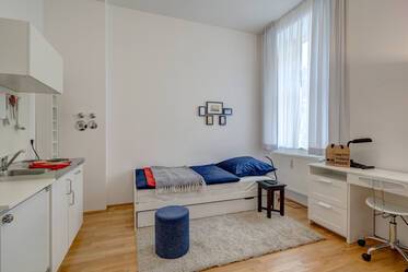 Ideal für Singles - Möblierte Altbauwohnung 