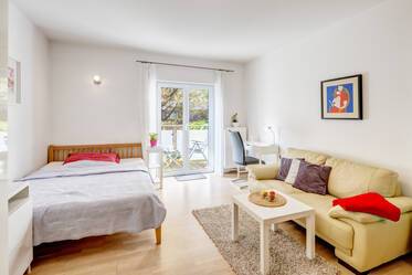 Möbliertes Apartment mit Garten in Haidhausen 