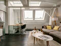 Dachgeschosswohnung München Schlachthofviertel 02 Bürobereich 10128